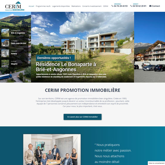 CERIM Immobilier (site d’annonces)