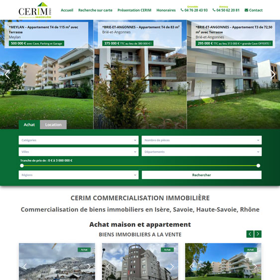 CERIM Commercialisation Immobilière